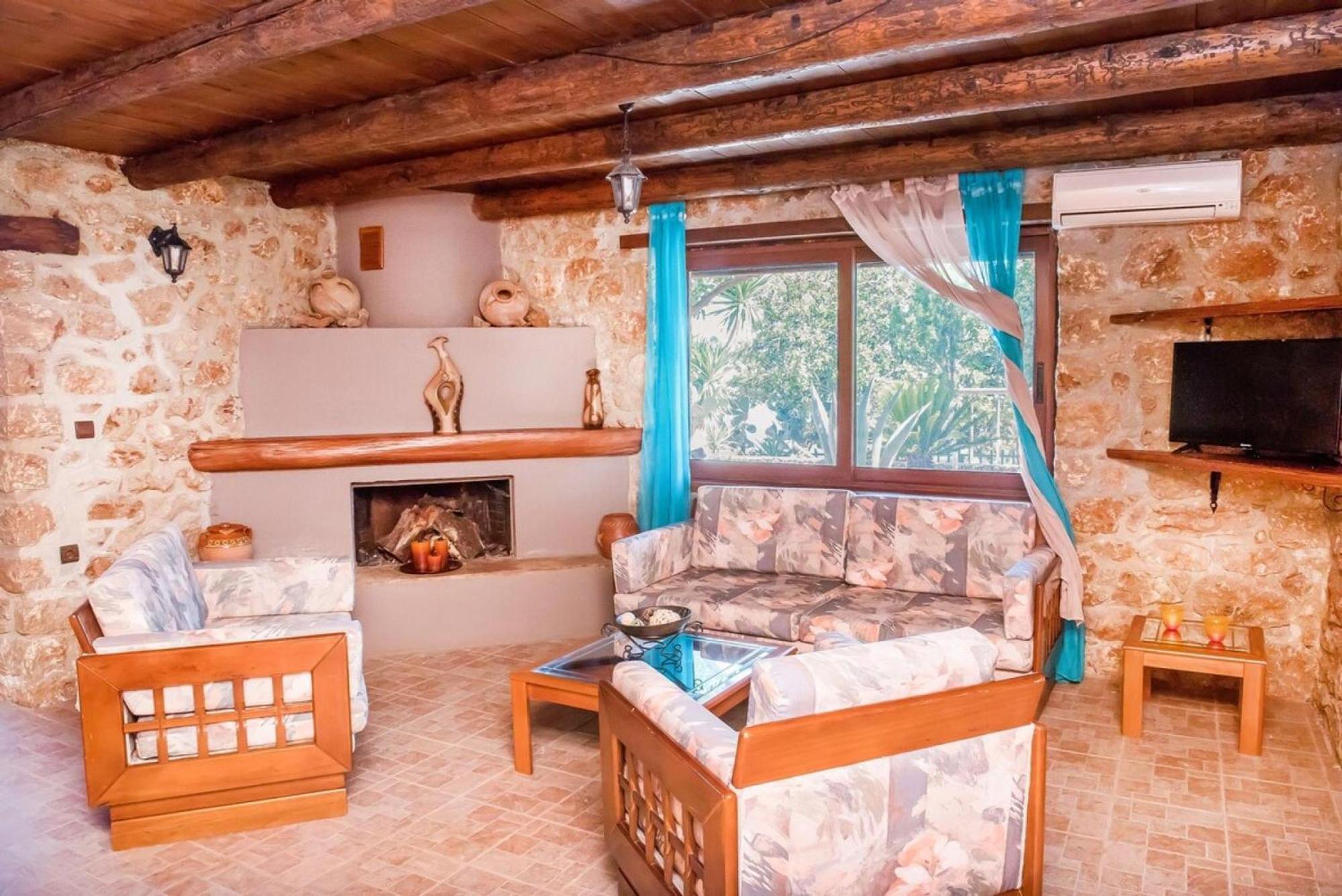 Villa Akrolithos With Private Pool خانيا المظهر الخارجي الصورة